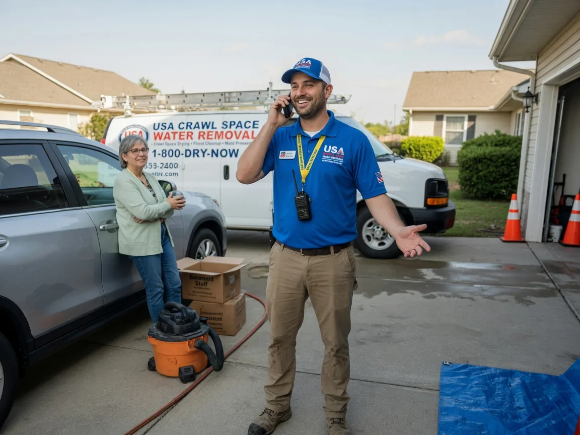 Crawl Space Water Removal Simpsonville, SC FAQs